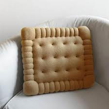 coussin biscuit